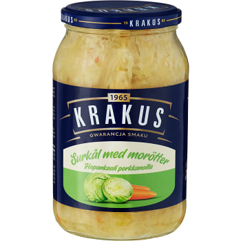 Surkål med Morötter 900g Krakus