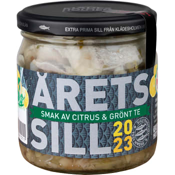 Årets Sill 2023 med smak av citrus och grönt te 420g Klädesholmen