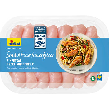 Kyckling minutfilé små &amp; fina ca 600g Kronfågel