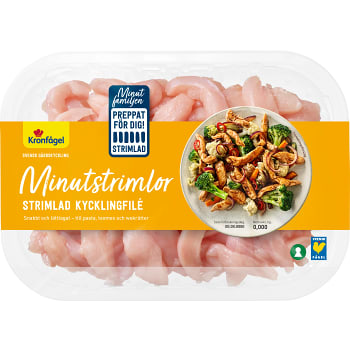 Minutstrimlor ca 550g Kronfågel