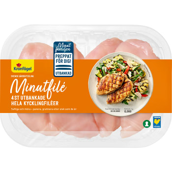 Minutfilé ca 600g Kronfågel