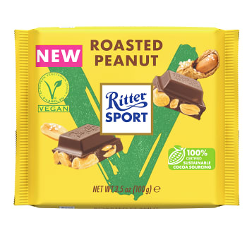 Vegan Roasted Peanut Ritter 100g