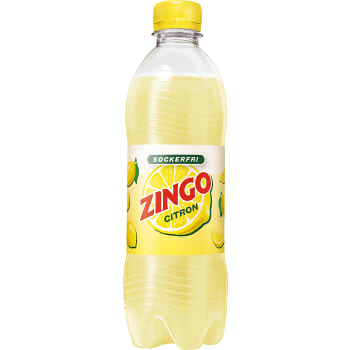 Läsk Citron Sockerfri 50cl Zingo