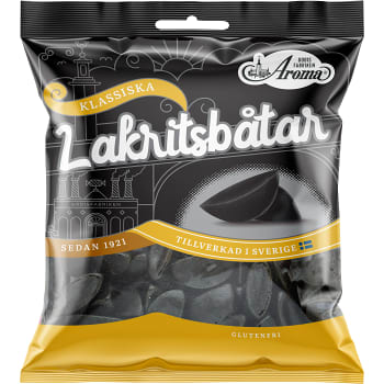 Lakritsbåtar 290g Aroma