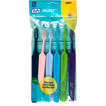Tandborste Select Mjuk 6-p TePe
