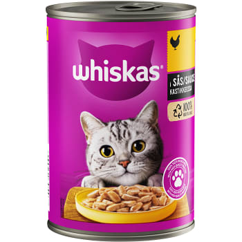 Kattmat Kyckling i sås 400g Whiskas