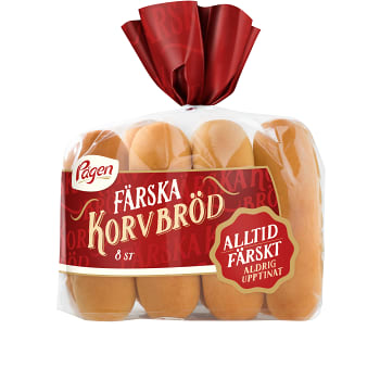 Korvbröd 8-p 336g Pågen