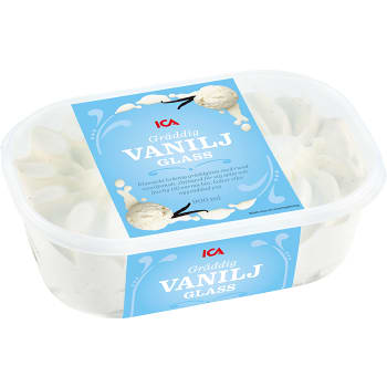 Gräddglass Vanilj 900ml ICA