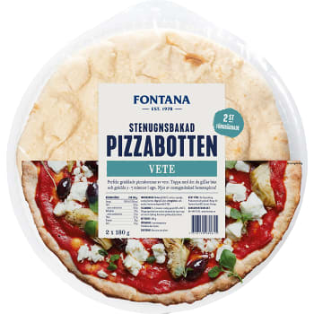 Pizzabotten Vete 30cm 2-p 360g Fontana