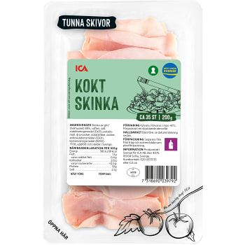 Skinka Kokt 200g ICA