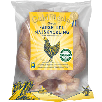 Majskyckling hel ca 1,3kg Guldfågeln