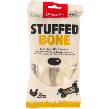 Hundsnacks Chicken Stuffed Bone 160g Dogman