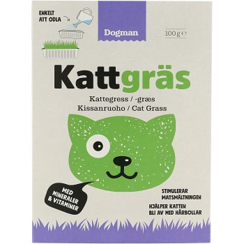 Kattgräs 100g Dogman
