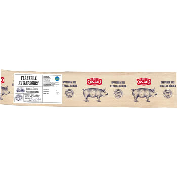 Fläskfilé hel putsad ca 500g Scan