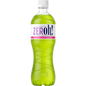 Lightdryck Greenapple &amp; Passion Sockerfri 80cl Zeroh!