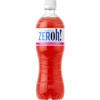 Lightdryck Strawberry Rhubarb Sockerfri 80cl Zeroh!