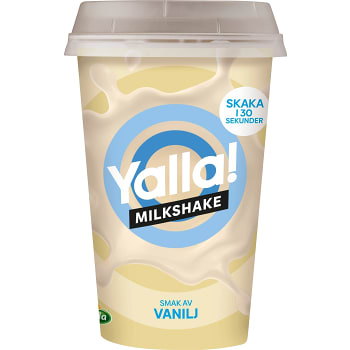 Milkshake Vaniljsmak 200ml Yalla®