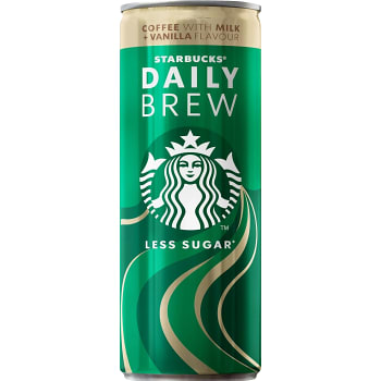 Iskaffe Daily Brew Vanilla 250ml Starbucks®