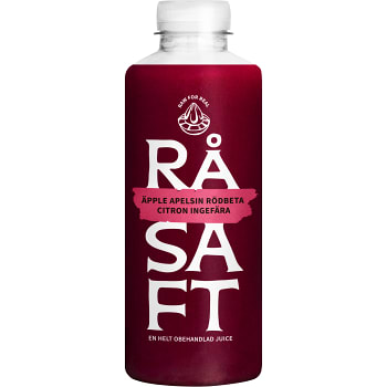 Råsaft Rödbeta Äpple Apelsin Citron Ingefära 700ml Loviseberg