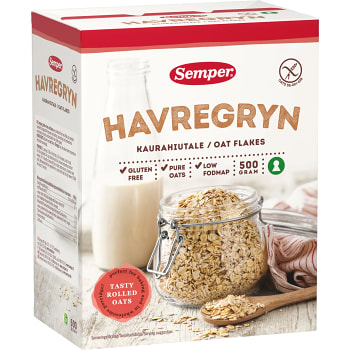 Havregryn Glutenfri 500g Semper