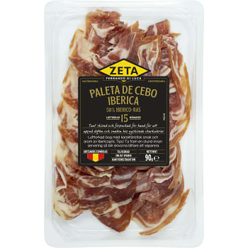 Lufttorkad Skinka Paleta de Cebo Iberica 90g Zeta