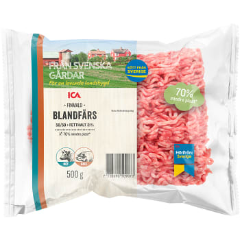 Blandfärs 21% 500g ICA