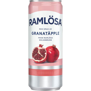 Vatten Kolsyrat Granatäpple 33cl Ramlösa