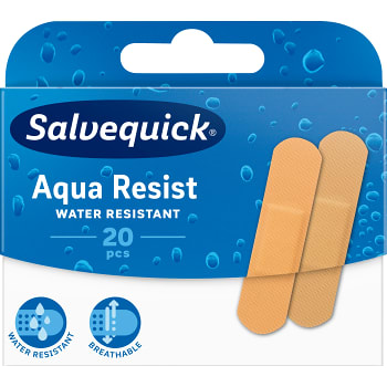 Vattenresistenta Medium Plåster 20-p Salvequick