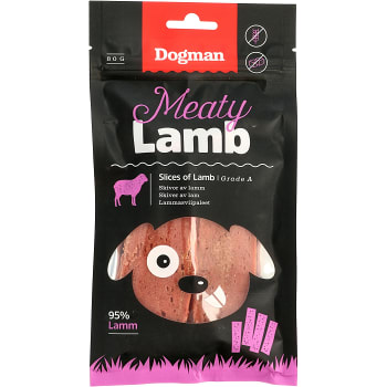 Hundsnacks Slices of Lamb 80g Dogman