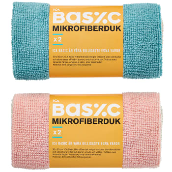 Mikrofiberduk 2p ICA Basic