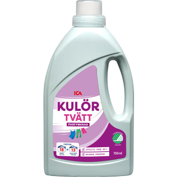 Tvättmedel Flytande Kulör 750ml Miljömärkt ICA