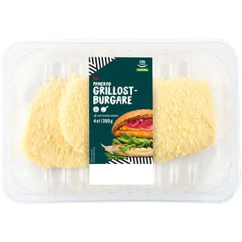 Grillostburgare panerad 350g ICA