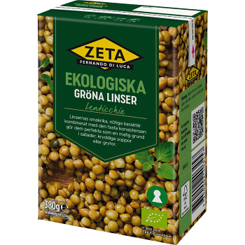 Linser Ekologisk 380g Zeta