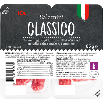 Salamini classico 85g ICA