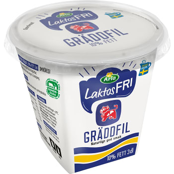 Gräddfil 10% Laktosfri 3dl Arla Ko®