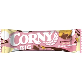 Müslibar BIG Chocolate, Biscuit &amp; Marshmallow 40g Corny