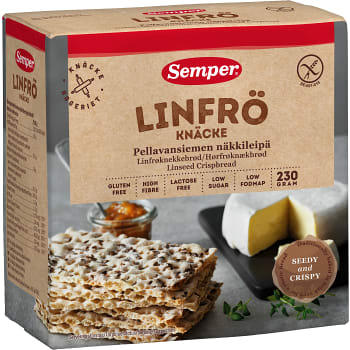 Linfröknäcke från Dalarna Glutenfri 230g Semper