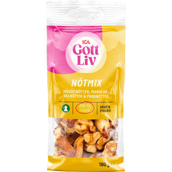 Nötmix 180g ICA Gott Liv