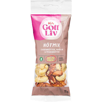 Nötmix 70g ICA Gott Liv