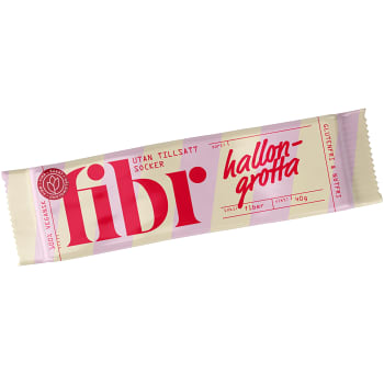 Energibar Hallongrotta Glutenfri/Nötfri 40g Fibr