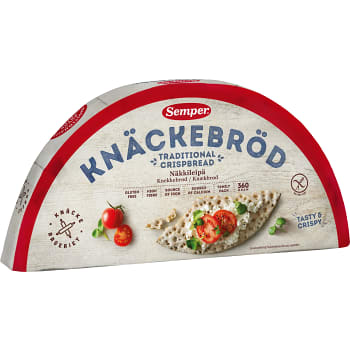 Knäckebröd Glutenfri 360g Semper