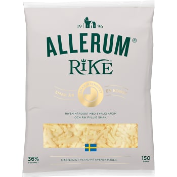 Rike riven ost 150g Allerum
