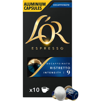 Kaffekapslar Ristretto 09 10-p L'Or