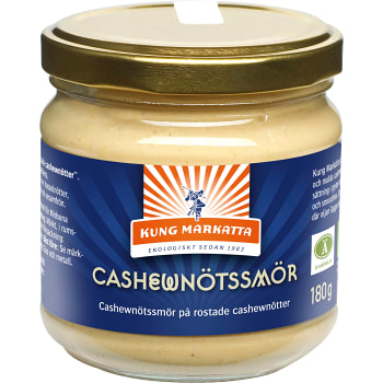 Cashewnötssmör EKO 180g Kung Markatta