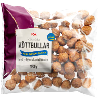 Köttbullar Färska 1kg ICA