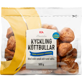 Kycklingköttbullar 500g ICA