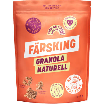 Granola Naturell 375g Färsking