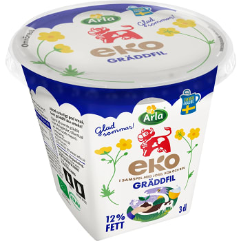 Gräddfil 12% Ekologisk 3dl Arla Ko®