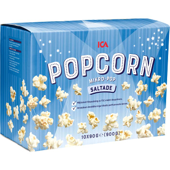 Micropopcorn Saltade 900g 10-p ICA