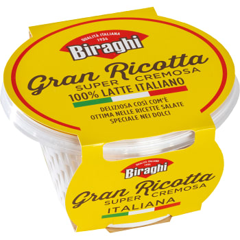 Ricotta krämig 230g Biraghi